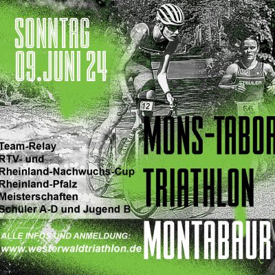 Schülertriathlon heißt jetzt Mons-Tabor-Triathlon. Anmeldung geöffnet !